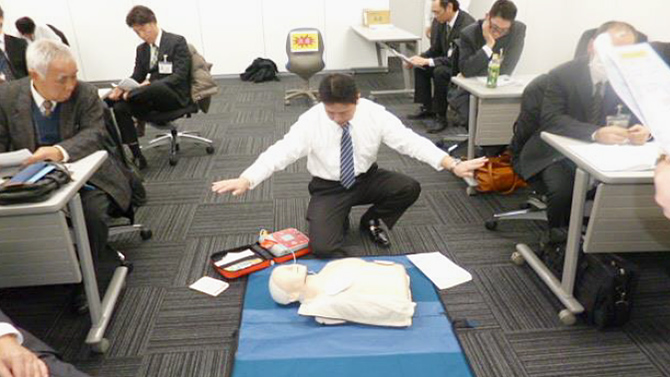 AED / Cardiopulmonary resuscitation training
