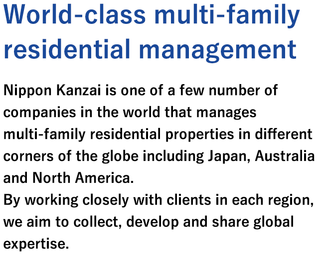 World-class multi-family residentials management