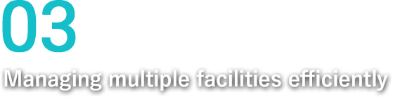 03 Managing multiple facilities efficiently